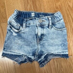 GAP Light Blue Denim Cutoff Shorts Girls